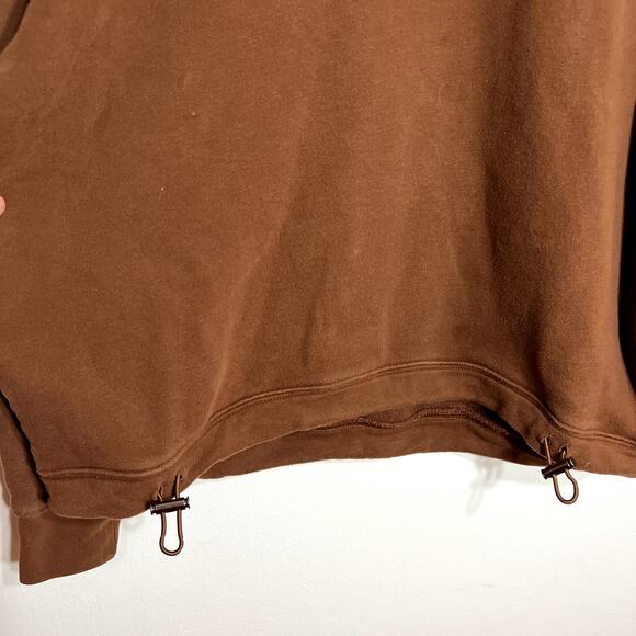 Vince Brown Crew Neck Sweatshirt LAST CALL - Picture 2 of 5